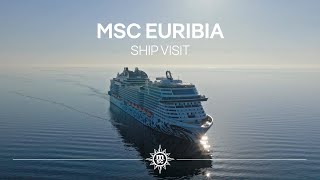 MSC EURIBIA  Ship Visit [upl. by Anaila]