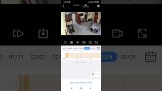 Trueview CCTV Footage Playback in True cloud App [upl. by Modestine679]