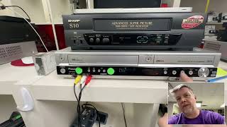 How to Fix VHS C  Compact Tapes Not Playing amp kicking back in the VCR [upl. by Wollis]