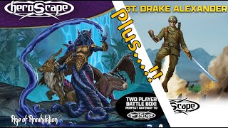 Heroscape Age of Annihilation Unpainted Battle for the Wellspring Unboxing Plus Sgt Drake Alexander [upl. by Krissy]