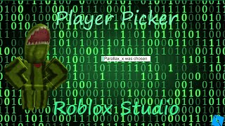 How to Make A Player Picker  Roblox Studio [upl. by Asiralc]