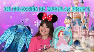 ¡Mi colección de Mochilas Disney Loungefly [upl. by Imekawulo305]