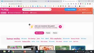 Creando Gifs animados con PICMIX PARTE 1 [upl. by Xylia844]