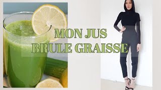 Recette pour Perdre du Poids Rapidement  Jus Brûle Graisses Maison [upl. by Slin]