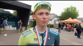 Noah Lindholm Moller Andersen  Interview at the finish  GP de Luxembourg 2024 [upl. by Finbur717]