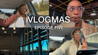 VLOGMAS DAY FIVE photoshoot crumbl cookies amp prepping [upl. by Oringa]