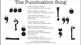 The Punctuation Song [upl. by Alburga]