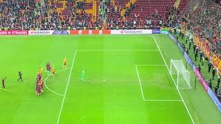 GalatasarayMarsilya maç sonu Fernando Muslera üçlü [upl. by Kronick]