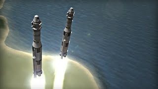 KSP  BT Two Ship Mun Run [upl. by Dorr]