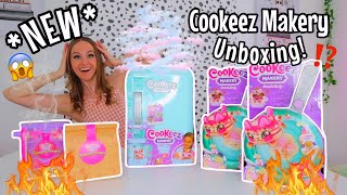 UNBOXING THE VIRAL COOKEEZ MAKERY FREEZY FRIDGE🥶🎂PANCAKE TREATZ😱🥞AND MYSTERY BAGLES🫢🥯⁉️ OMG [upl. by Kletter981]