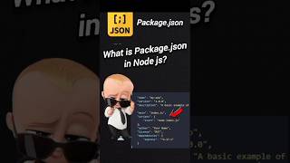 Packagejson in Nodejs  The Heart of Every Node Project 💻shortshortsjsonviralshort [upl. by Eniladam]