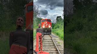 Funny train vs sand sculpture special effects on the train driver help 🚊vfx train trendingshorts [upl. by Datnow]