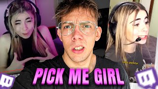 La Streamer PICK ME GIRL🤨  Reaccion Sizelu [upl. by Leinod]