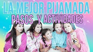 Pasos y Actividades Para Hacer una Pijamada Perfecta Lorena G 💜 [upl. by Annadal]