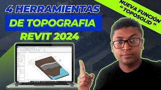 Paso a paso para el diseño topográfico en REVIT 2024  PARTE 1  Toposolid [upl. by Arakat914]