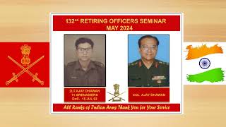 Indian Army Officers Retired on 31 May 2024 [upl. by Andromache]