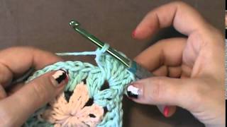 How to Crochet the quotAfrican Flower Motifquot [upl. by Mastat]