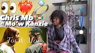 Chris MB  TOI amp MOI Ft Mow Kanzie Official Music Video Reaction Video  Chris Hoza [upl. by Aerdnas]