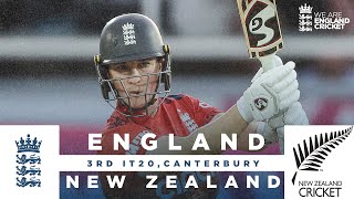 Capsey Smacks Unbeaten 67  Highlights  England v New Zealand  3rd Women’s Vitality IT20 2024 [upl. by Eelannej]