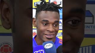 Duván Zapata se destapa 😂 [upl. by Adnirak]