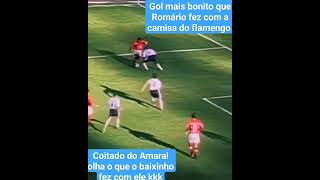 GOL MAIS BONITO DO ROMARIO JOGANDO PELO FLAMENGO [upl. by Dlared227]