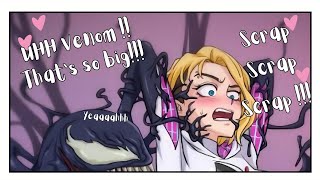 🕷️SpiderGwen vs Venom Comic Dub worthit [upl. by Anurb]