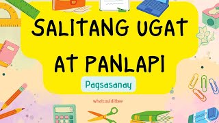 Salitang ugat  panlapi  unlapi  gitlapi  hulapi [upl. by Nyletac]