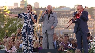 Sanna N Svante Thuresson amp Nils Landgren  Burt Bacharachmedley Live quotAllsång På Skansenquot 2017 [upl. by Asante]