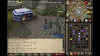 LeafBladed Sword Mithril dragon destruction 2009scape Real OSRS 2009scapeorg [upl. by Adianes]