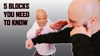 5 Blocks techniques you need to know  Wing Chun Master Wong [upl. by Gould192]