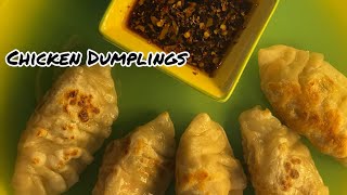 Chicken dumplings recipe momos recipe [upl. by Oleg]