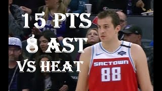 Nemanja Bjelica 15 Pts 8 Ast Miami Heat vs Sacramento Kings HIGHLIGHTS [upl. by Shaina]