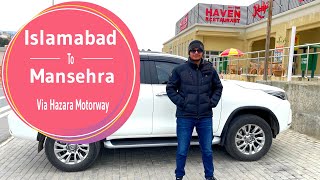 Travel From Islamabad to Mansehra  Mansehra Motorway  TwinsOnSpin [upl. by Aidin859]