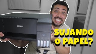 Impressora sujando o Papel  Saiba como resolver de forma simples [upl. by Gittle]