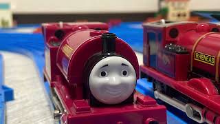 Rheneas and the Dinosaur tomy thomas amp friends [upl. by Lyndsie717]