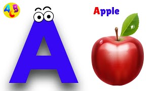 A for apple b for buss  abcd kids song abcd rhymes video abcd learning  abclearningsongs [upl. by Kolnick]