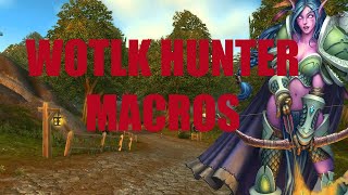 WOTLK Hunter Macro Guide [upl. by Schach]