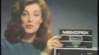 Memorex VHS Tapes Ad from 1982  Is It Live Or Is It Memorex [upl. by Emmy]