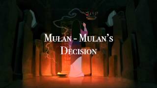 Mulan  Mulans Decision [upl. by Norbel]