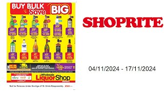 Shoprite specials ZA  04112024  17112024 [upl. by Alonso]