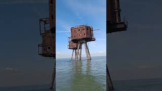 The Maunsell Sea Forts and Pirate Radio pirateradio radio abandoned war fyp [upl. by Assiluy]