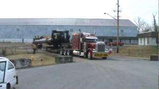 BENT TREE TRANSPORT  HEAVY HAUL  DREDGE LADDER [upl. by Windzer]