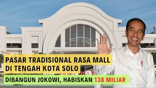 Pasar Jongke Solo Terbaru Dibangun Jokowi ‼️ Habis 138 Miliar [upl. by Attesor]