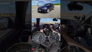 BMW F20 116D LCi B37  100200 Kmh Acceleration  Diesel  Autobahn [upl. by Olumor]