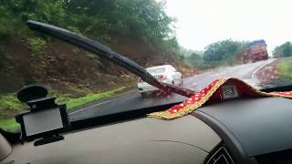 Driving on Kashedi ghat  Mumbai Goa Highway NH66 [upl. by Aicrag206]