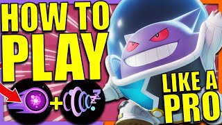 HOW TO PLAY GENGAR LIKE A PRO GUIDE POKEMON UNITE [upl. by Gaivn37]