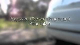 Fiat500 TwinAir exhaust sound  Ragazzon [upl. by Aikemit]