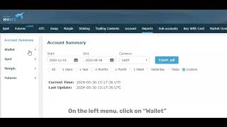 How to download transactions history from hitbtc exchange [upl. by Danell]