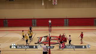 2024 10 10 Brimfield High School Volleyball vs Knoxville set 1 W25 23 [upl. by Atinehc158]