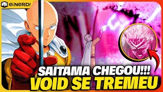 SAITAMA CHEGOU VOID TREMEU NA BASE COM O PODER DE SAITAMA ANÁLISE CAP 209 OPM [upl. by Annaor]